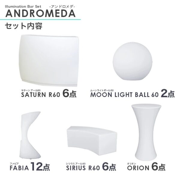 32点パッケージ ANDROMEDA(アンドロメダ)
