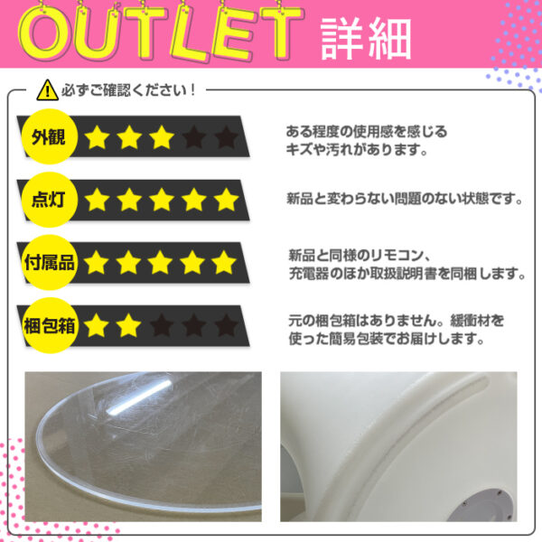 《アウトレット 訳あり》ORION DISPLAY（オリオン ディスプレイ） - 画像 (2)